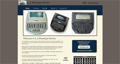 Desktop Screenshot of lastenotypeservice.com